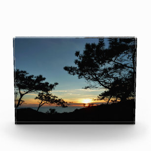 Bloc Photo Coucher de soleil sur le pin de Torrey III Paysage