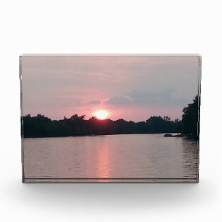 Bloc Photo Coucher du soleil