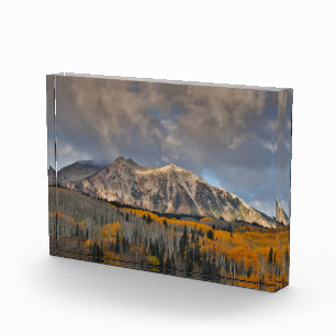 Bloc Photo Couleurs d'automne des peupliers trembles, Keebler