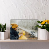 Bloc Photo Couleurs modifiables Café, boudins et amour canin