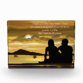 Bloc Photo couple amour photos blocs (Devant)