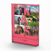 Bloc Photo Couple photo Collage rose (Droite)