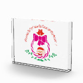 Bloc Photo Couronne de Noël (Droite)