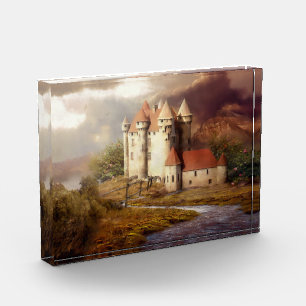 Bloc Photo Courte médiévale du château