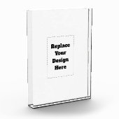 Bloc Photo Create Your Own white  (Gauche)