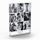 Bloc Photo Créez votre propre collection de photos de 9 blocs (Gauche)