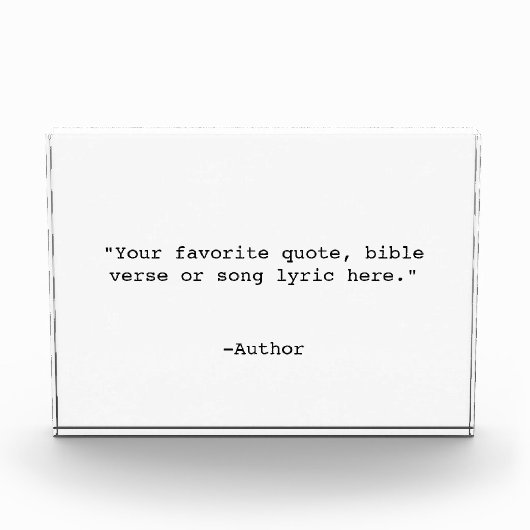 Bloc Photo Créez votre propre devis (Devant)