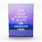 Bloc Photo Créez votre propre devis (Devant)