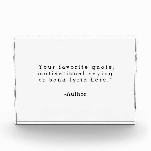 Bloc Photo Créez votre propre devis (Devant)