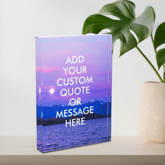 Bloc Photo Créez votre propre devis