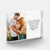 Bloc Photo Créez votre propre image personnalisée et un devis (Gauche)