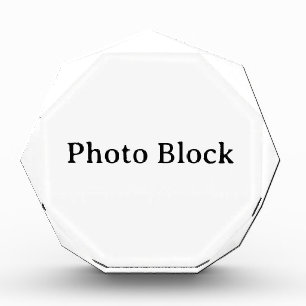 Bloc Photo Créez Votre Propre Simple Octogonal Personnalisé 7