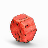 Bloc Photo Cube d'origine frais de pastèque rouge sucrée (Droite)