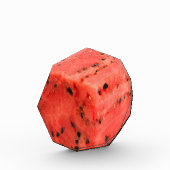 Bloc Photo Cube d'origine frais de pastèque rouge sucrée (Gauche)