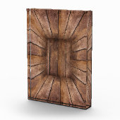 Bloc Photo Cube en bois Abstrait (Droite)