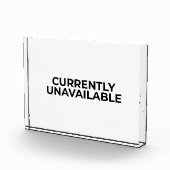Bloc Photo Currently Unavailable Funny Minimalist Desk Sign (Droite)