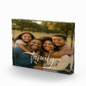Bloc Photo Custom 5" x 7" Acrylic Photo Block (Droite)