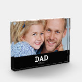 Bloc Photo Custom Dad Established Modern (Gauche)