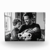 Bloc Photo Custom Dad Established Modern Bold (Devant)