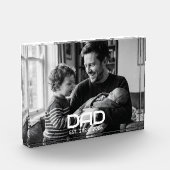 Bloc Photo Custom Dad Established Modern Bold (Gauche)