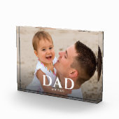 Bloc Photo Custom Dad Established Modern Photo (Droite)