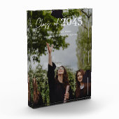 Bloc Photo Custom Graduation Farewell Gift Photo Block (Gauche)