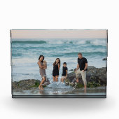 Bloc Photo Custom Memory Acrylic Photo Block Display (Devant)