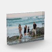 Bloc Photo Custom Memory Acrylic Photo Block Display (Gauche)