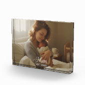 Bloc Photo Custom Mom Established Modern Script (Droite)