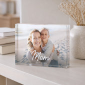Bloc Photo Custom Mom Established Modern Script
