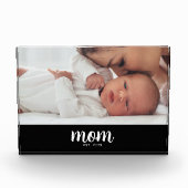 Bloc Photo Custom Mom Established Modern Script (Devant)