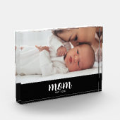 Bloc Photo Custom Mom Established Modern Script (Gauche)