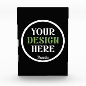 Bloc Photo custom, unique, sleek & minimalist (Devant)