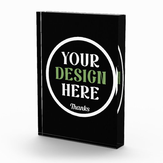 Bloc Photo custom, unique, sleek & minimalist (Droite)