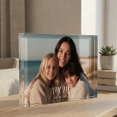 Bloc Photo CustomMom Established Modern Script