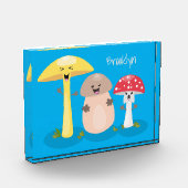 Bloc Photo Cute kawaii champignon champignon toadstool (Gauche)