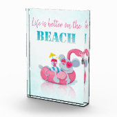 Bloc Photo Cute Mouse Plage élégante (Droite)