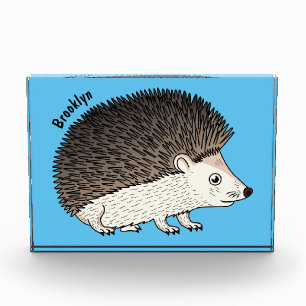 Bloc Photo Cute prickly hedgehog cartoon