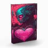 Bloc Photo "Cyber Valentine" Conception de la femme Cybernéti (Gauche)