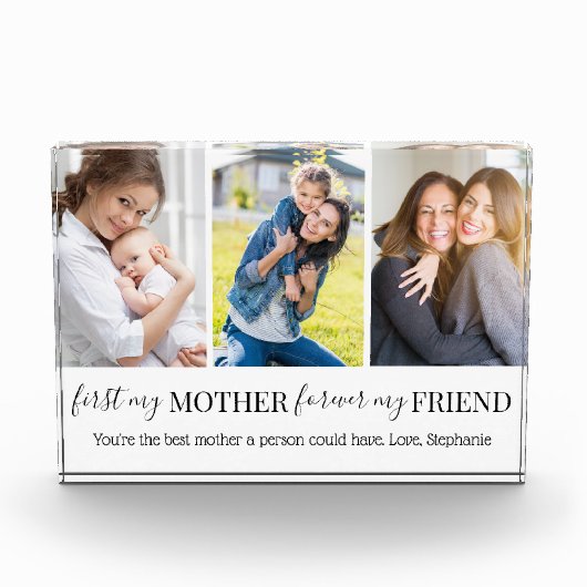 Bloc Photo D'abord ma mère pour toujours mon ami 3 Photo Bloc (Devant)