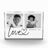 Bloc photo d'amour moderne 2 (Devant)