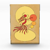 Bloc Photo Danseur Abstrait (Devant)