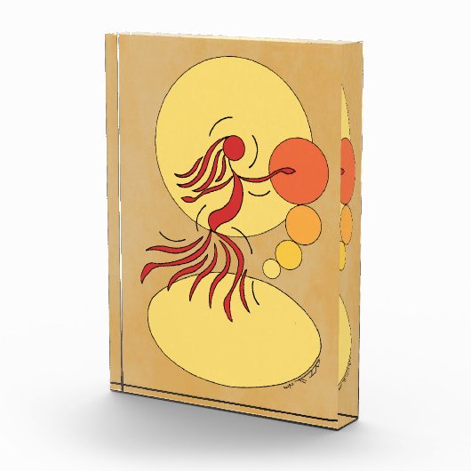 Bloc Photo Danseur Abstrait (Droite)