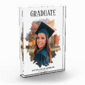 Bloc photo de graduation géométrique et design (Gauche)