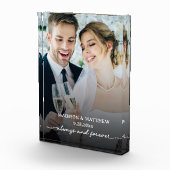 Bloc photo de mariage élégant (Droite)