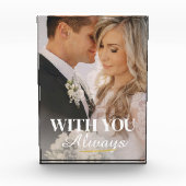 Bloc photo de note d'amour plein cadre (Devant)