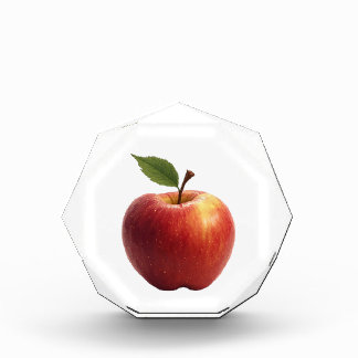 Bloc photo de pomme rouge 