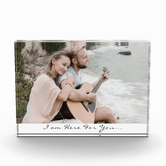 Bloc photo de script Je suis là pour vous (Devant)