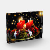 Bloc Photo Décoration de la chemise de Noël (Gauche)