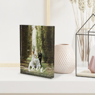 Bloc Photo Découpage de script d'amour   Photo Mariage person